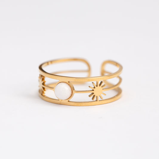 Bague en acier inoxydable garantie - Taille standard