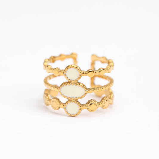 Bague en acier inoxydable garantie - Taille standard