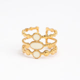 Bague en acier inoxydable garantie - Taille standard