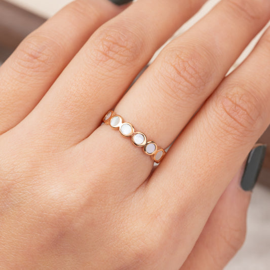 Bague en acier inoxydable garantie