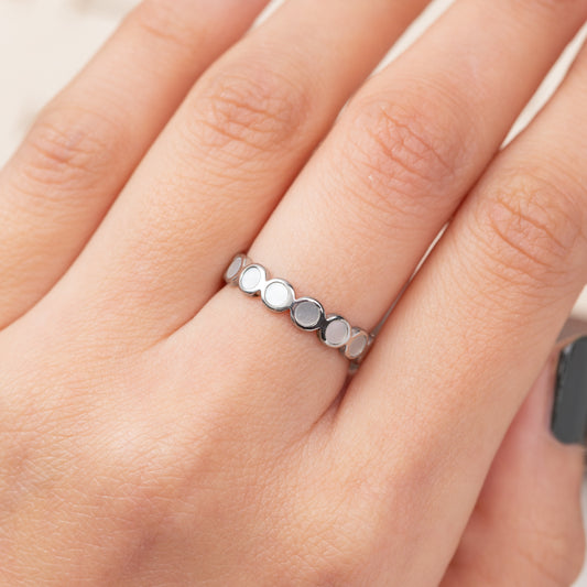 Bague en acier inoxydable garantie