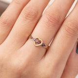 Bague en acier inoxydable garantie