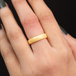 Bague en acier inoxydable garantie - Jaune
