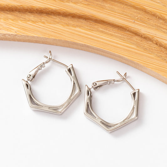 Boucles d’oreilles créoles en plaqué or xuping xp