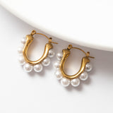 Boucles d'oreille Acier tendance