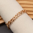 Gourmette 18K en Plaqué Or Xuping xp Pierres Zirconium