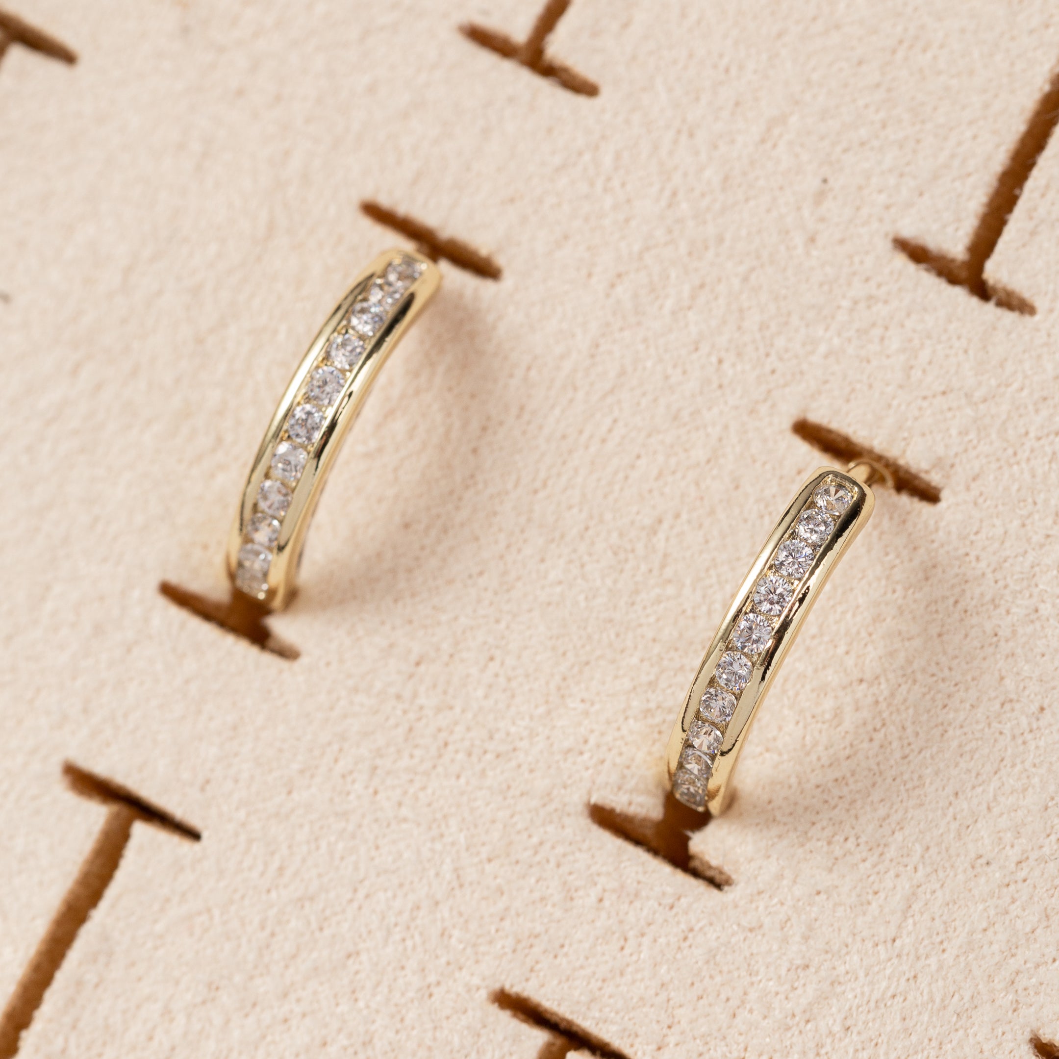 Boucles d'oreilles Plaqué Or golden spark