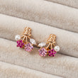 Boucles d'oreilles Plaqué Or Oria