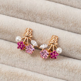 Boucles d'oreilles Plaqué Or Oria