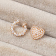Boucles d'oreilles Plaqué Or Heart