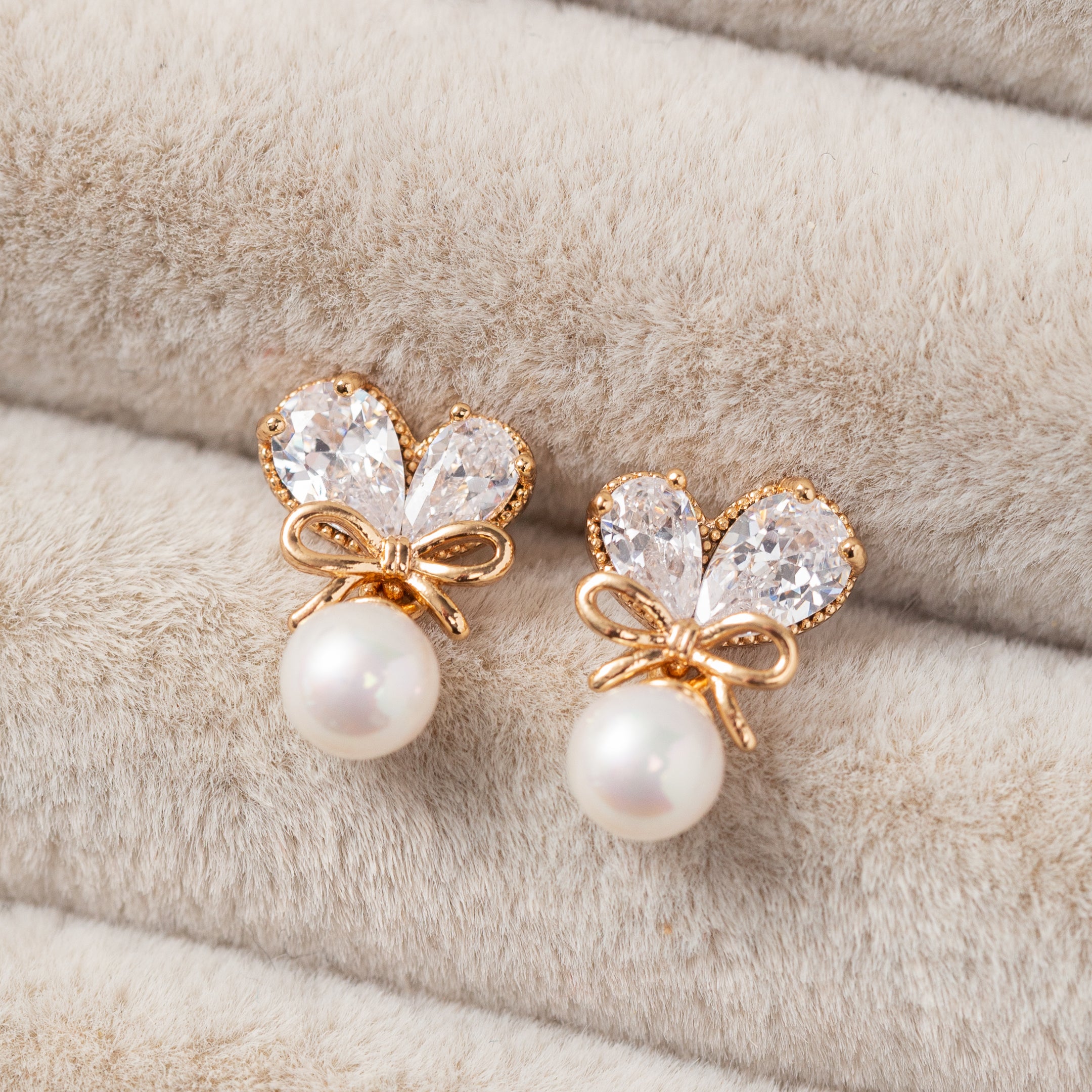Boucles d'oreilles Plaqué Or Velora