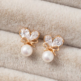 Boucles d'oreilles Plaqué Or Velora