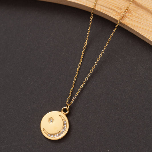 Collier CIRCLE en acier inoxydable garanti, en promotion