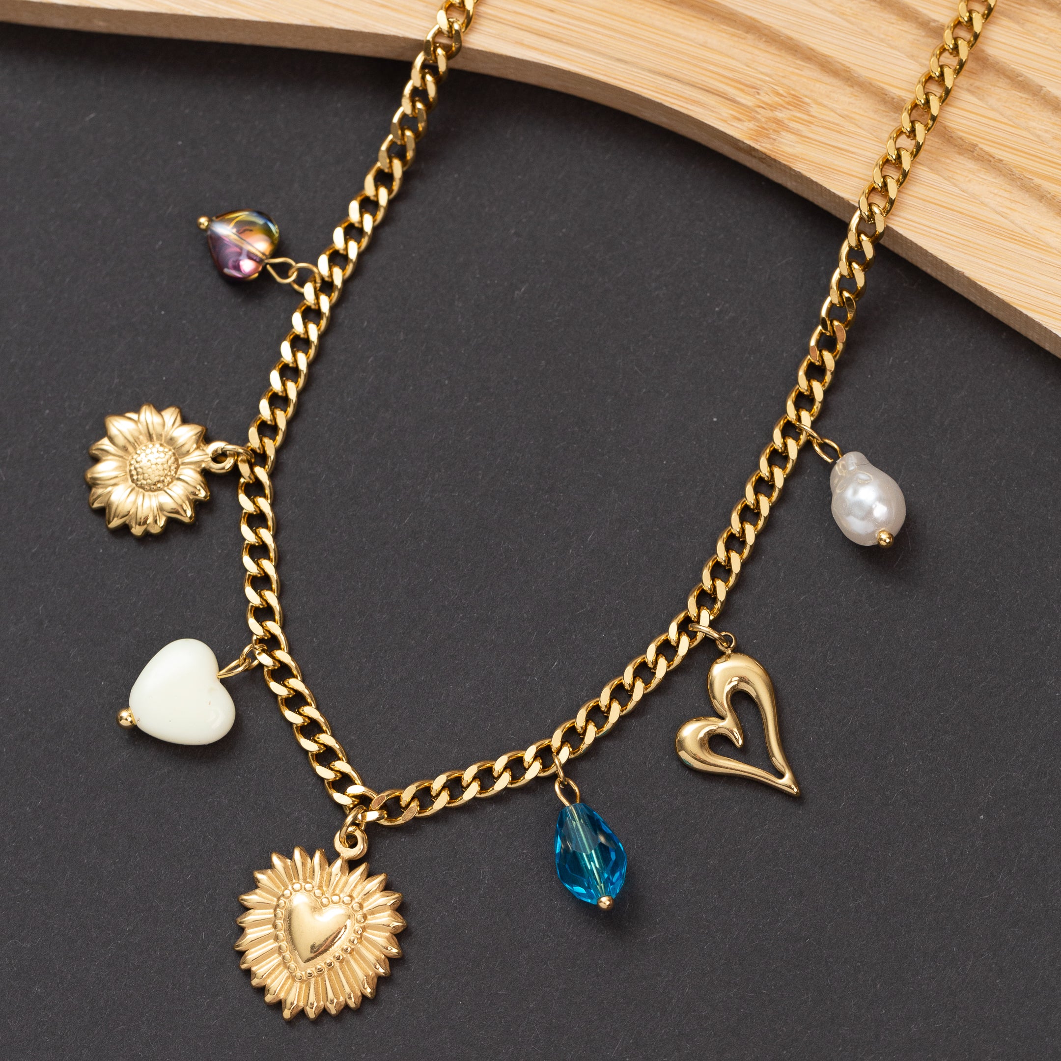 Collier CHARM en acier inoxydable garanti