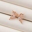 Boucles d'oreilles BATTERFLY en Plaqué Or
