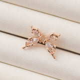 Boucles d'oreilles BATTERFLY en Plaqué Or