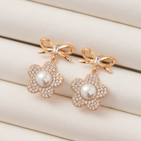 Boucles d'oreilles GLOW en Plaqué Or