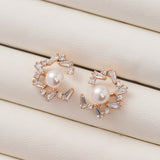 Boucles d'oreilles GLOW en Plaqué Or