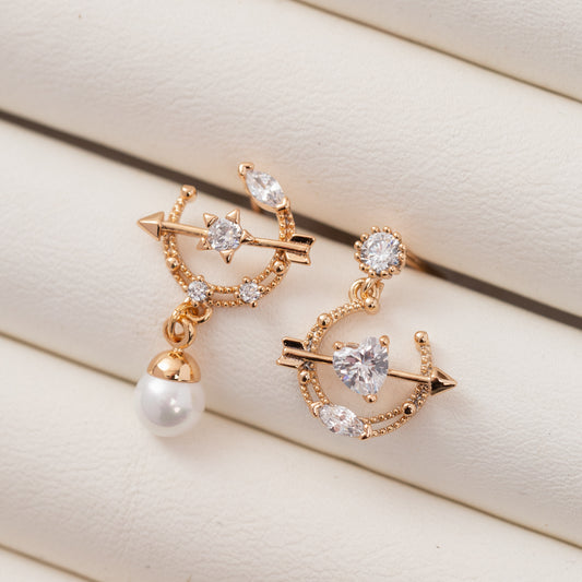 Boucles d'oreilles GLOW en Plaqué Or