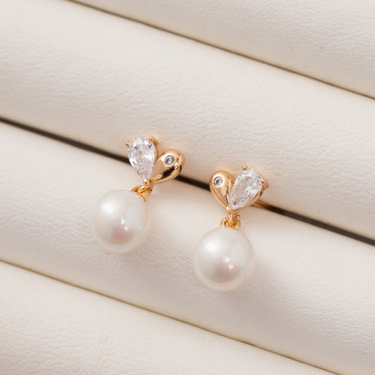 Boucles d'oreilles GLOW en Plaqué Or