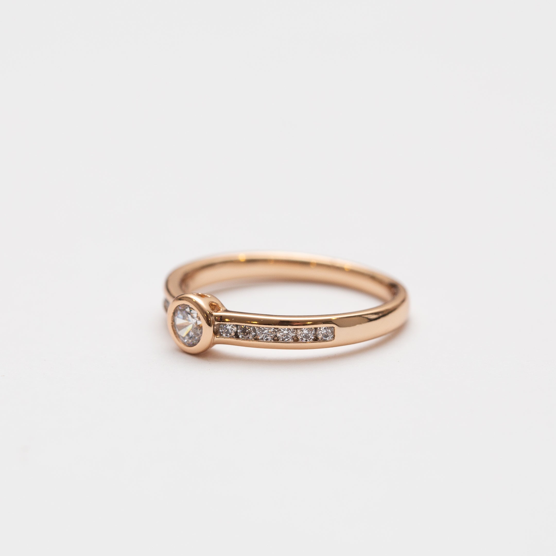 Bague en plaqué or Xuping Xp Tendance