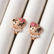 Boucles d'oreilles GLOW en plaqué Or
