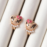 Boucles d'oreilles GLOW en plaqué Or