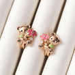 Boucles d'oreilles GLOW en plaqué Or