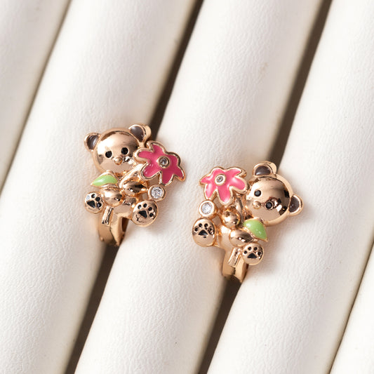 Boucles d'oreilles GLOW en plaqué Or