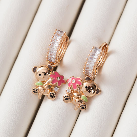 Boucles d'oreilles GLOW en plaqué Or