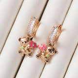 Boucles d'oreilles GLOW en plaqué Or
