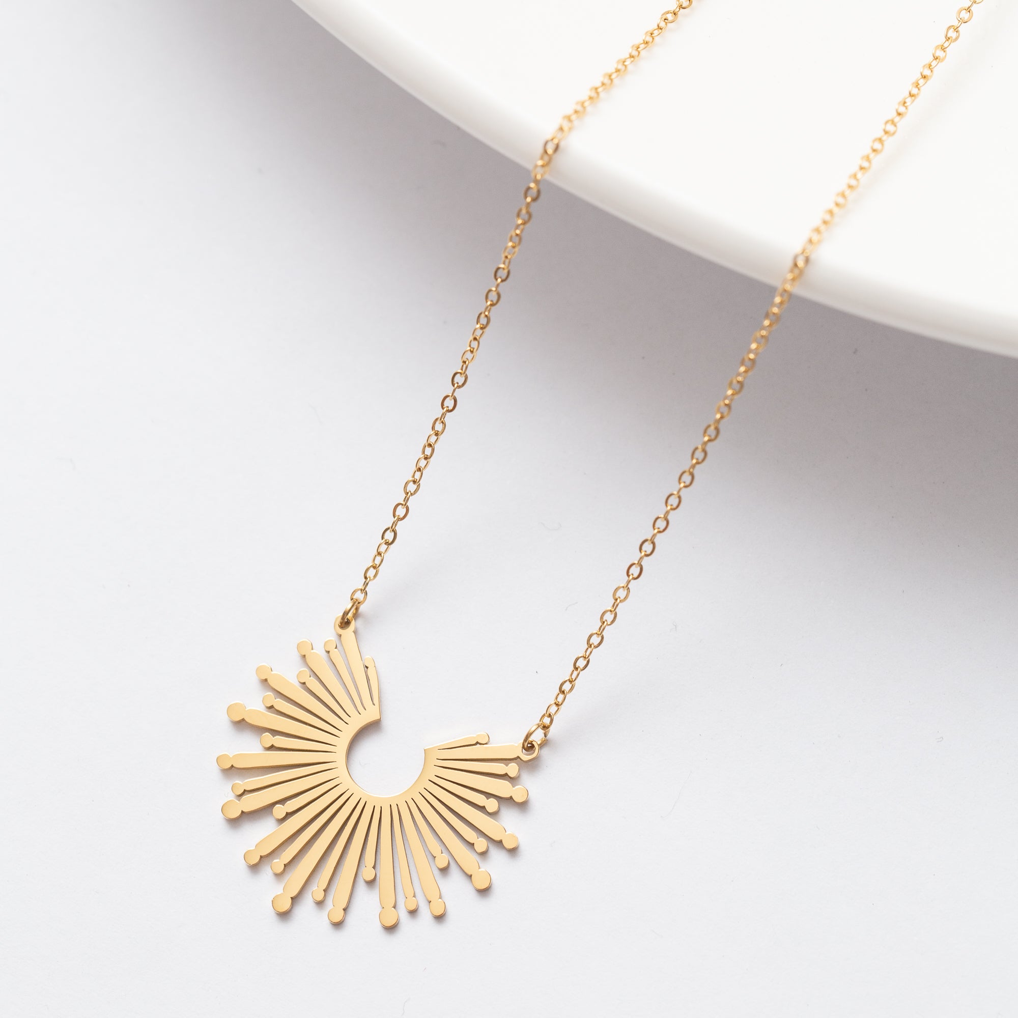 Collier Acier tendance