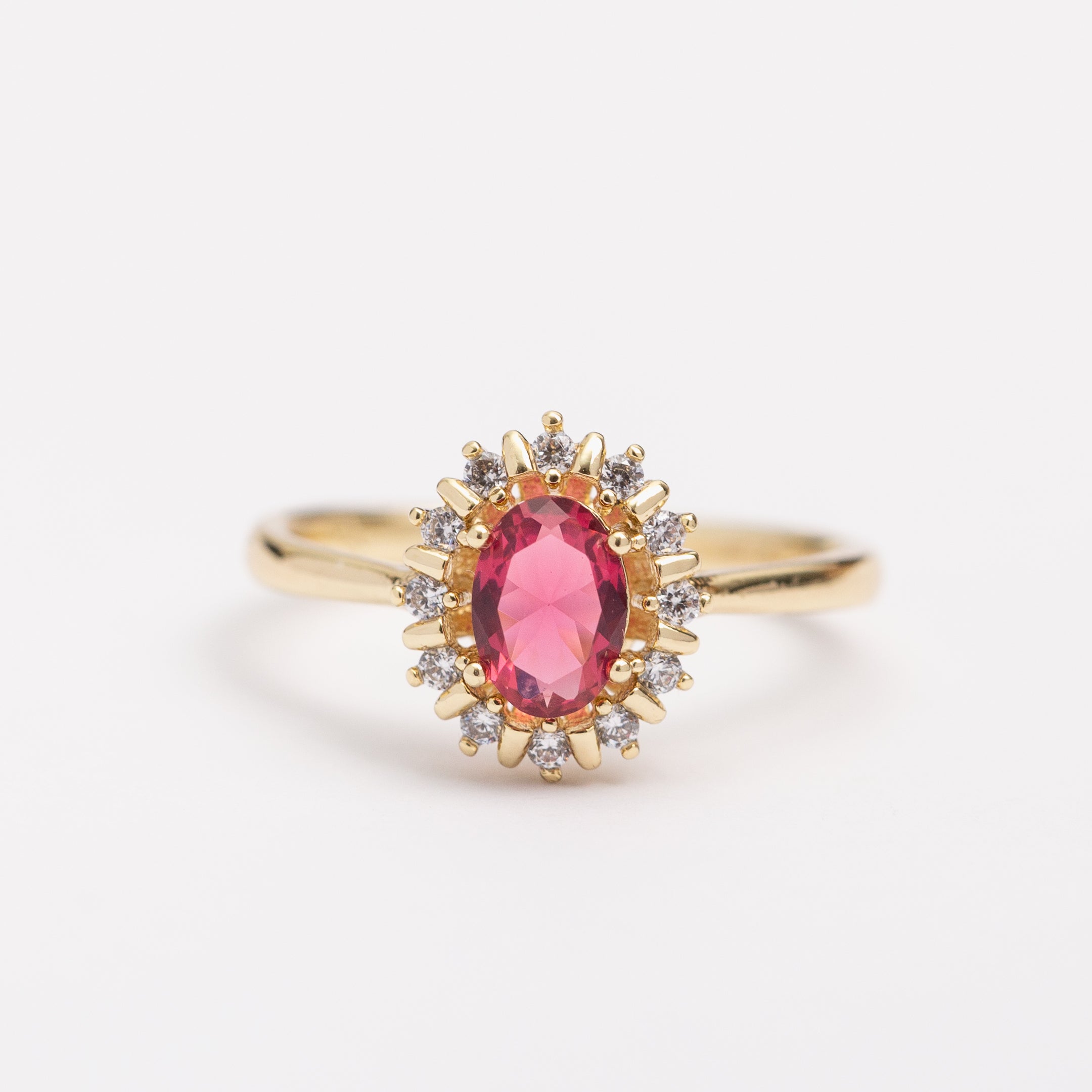 Bague 14K Minimal Gold en plaqué or