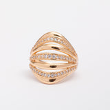 Bague 18K Minimal Gold en plaqué or