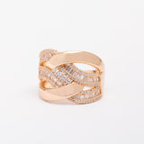 Bague 18K Minimal Gold en plaqué or