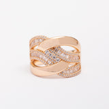 Bague 18K Minimal Gold en plaqué or