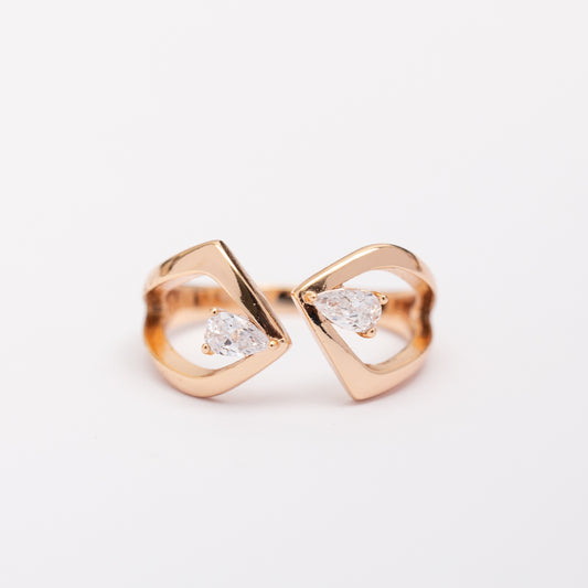 Bague 18K Minimal Gold en plaqué or