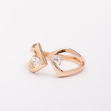 Bague 18K Minimal Gold en plaqué or