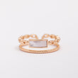 Bague 18K Minimal Gold en plaqué or