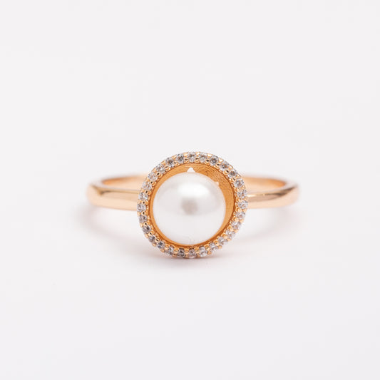 Bague 18K Minimal Gold en plaqué or