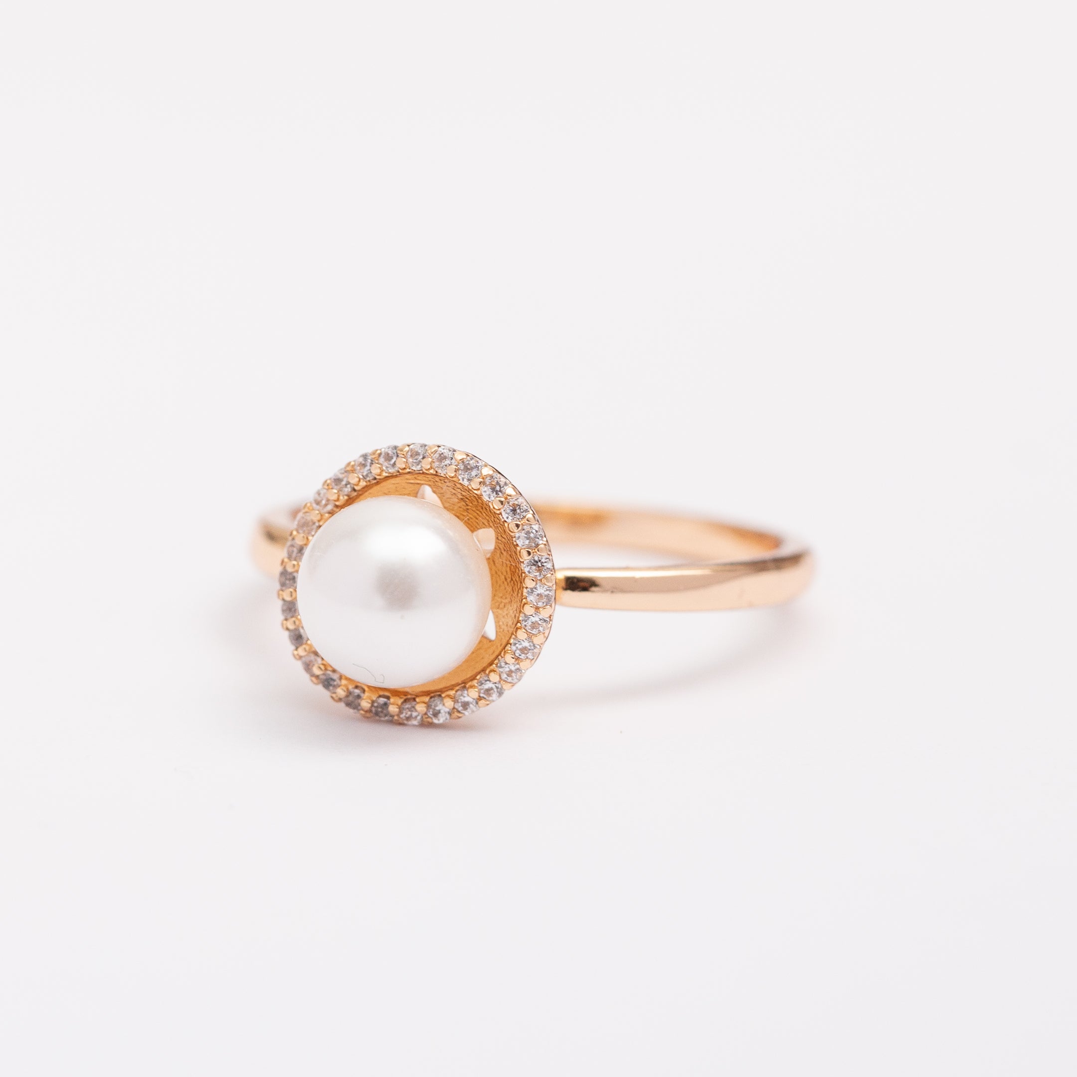Bague 18K Minimal Gold en plaqué or