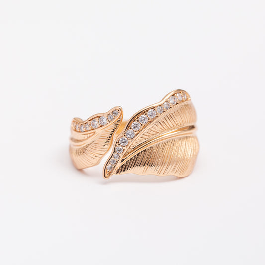 Bague 18K Minimal Gold en plaqué or