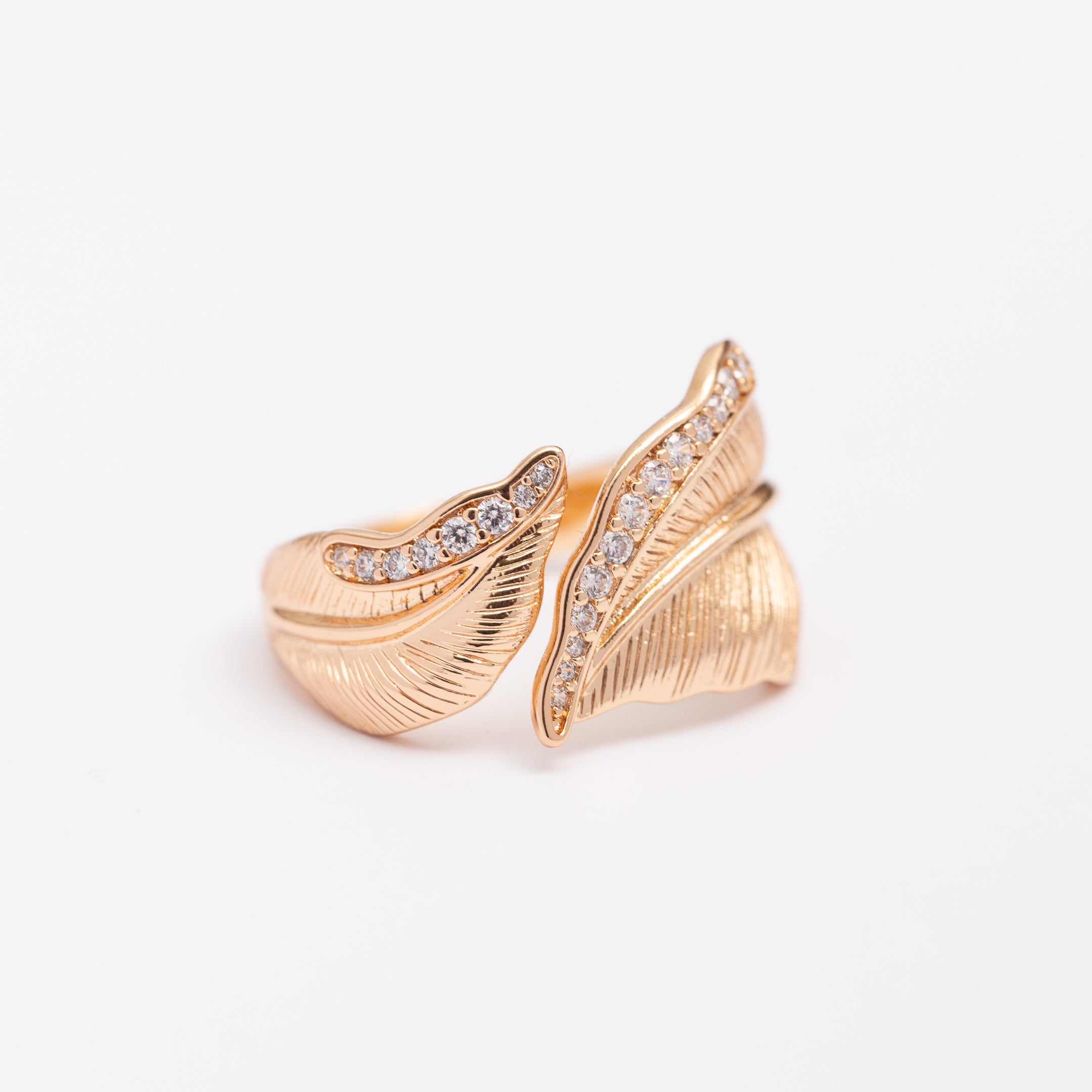 Bague 18K Minimal Gold en plaqué or