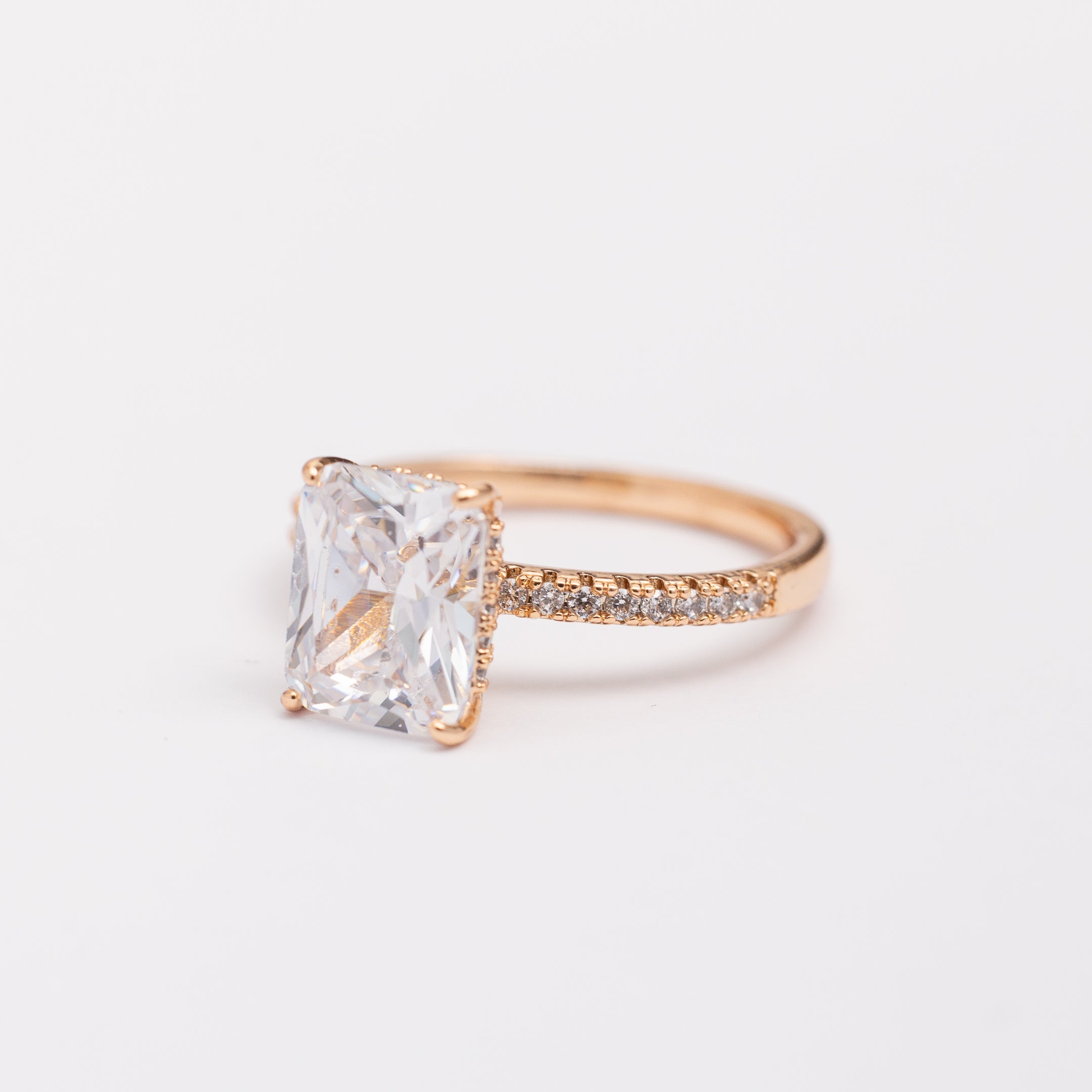 Bague 18K Minimal Gold en plaqué or