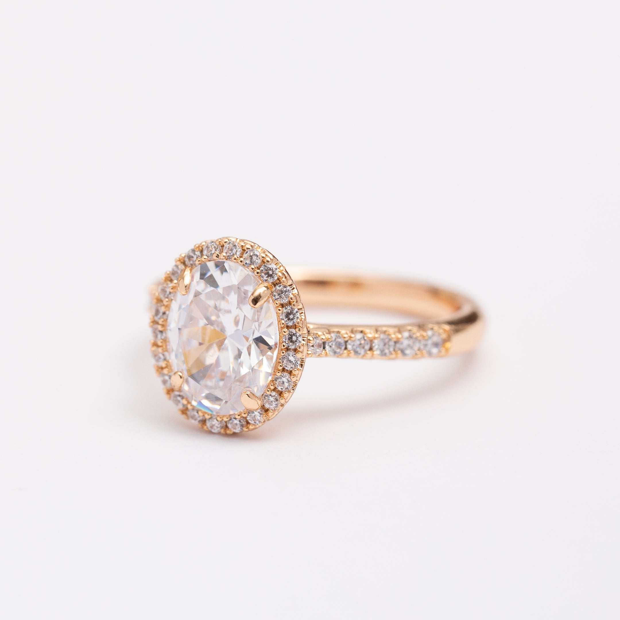 Bague 18K Minimal Gold en plaqué or