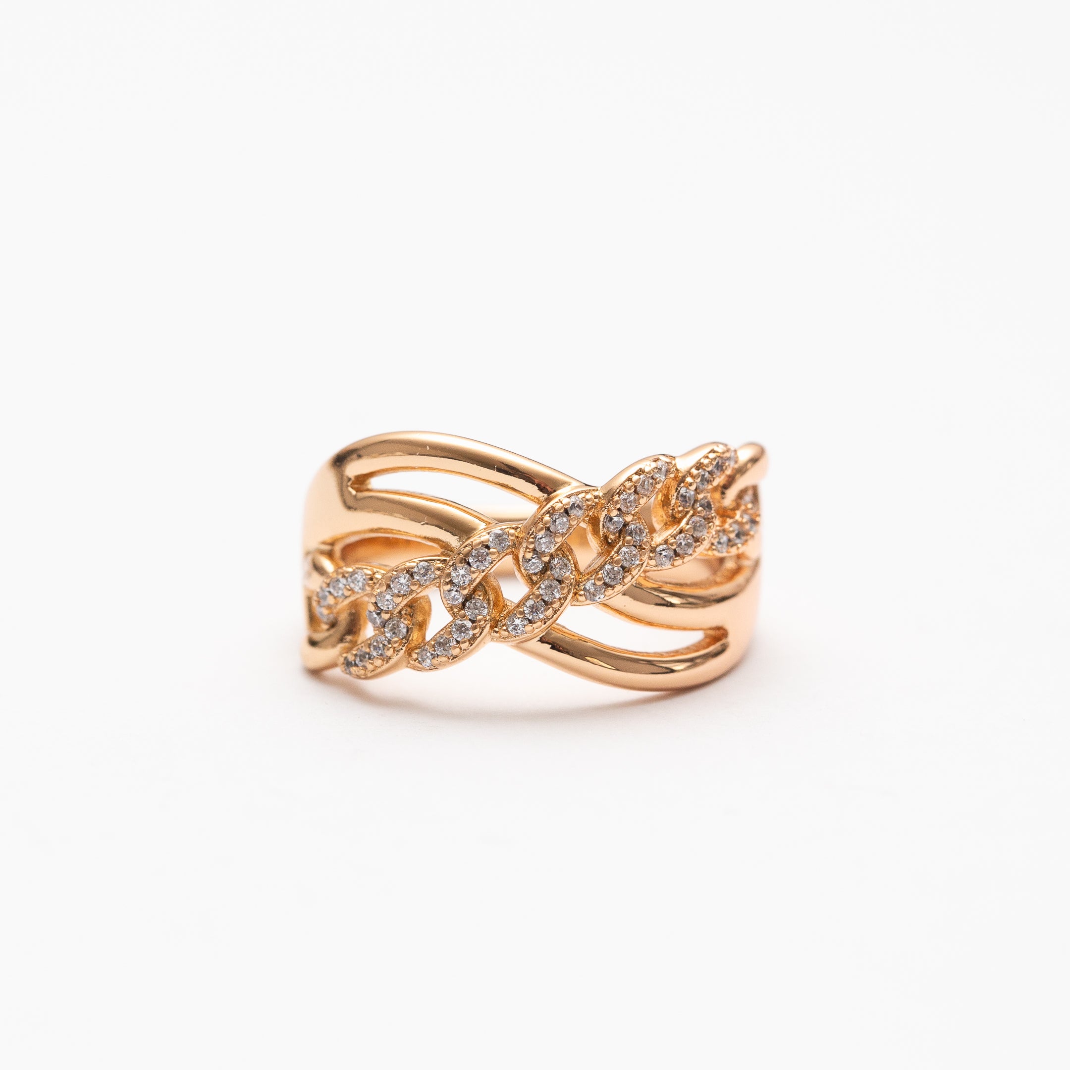 Bague en plaqué or Xuping XP