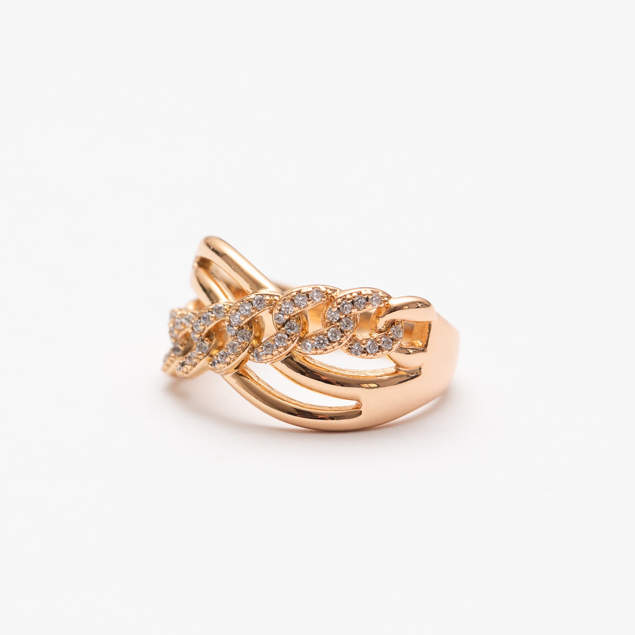 Bague en plaqué or Xuping XP