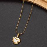 Collier Ligne d'or en acier inoxydable garanti