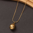 Collier Ligne d'or 2 en acier inoxydable garanti