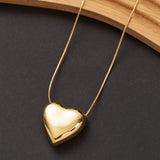 Collier Ligne d'or 3 en acier inoxydable garanti